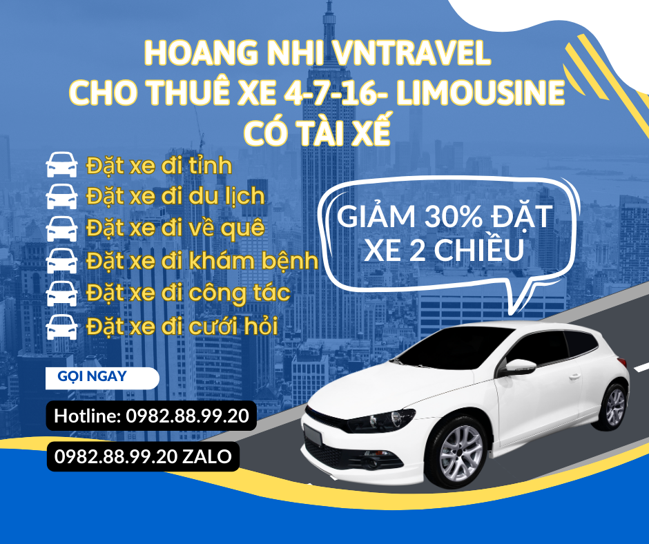 thue xe hoang nhi travel