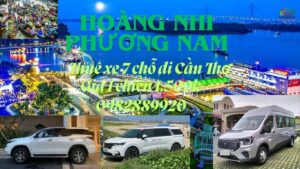 Thuê xe 7 chỗ đi Cần Thơ
