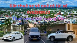 Đặt thuê xe về quê có tài xế