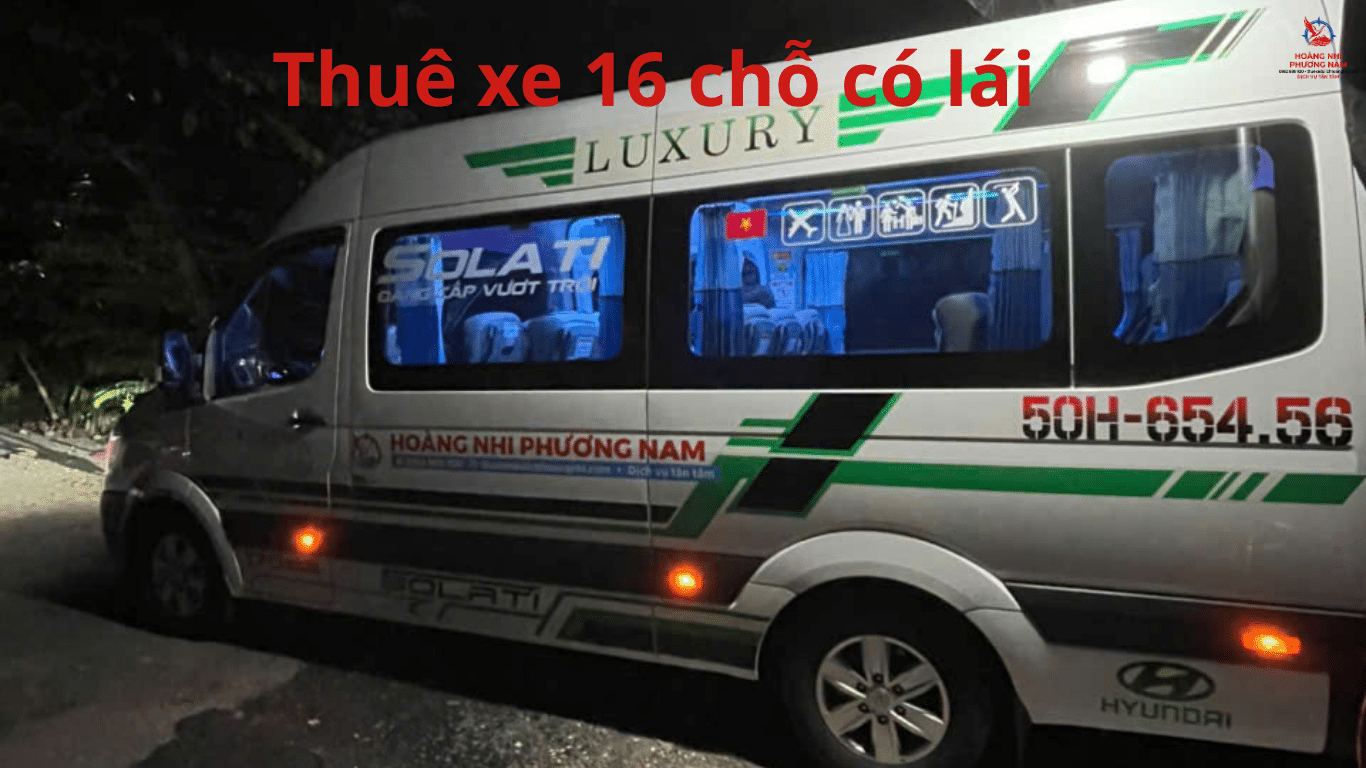 Thuê xe 16 chỗ có lái