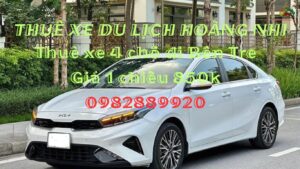 Thuê xe 4 chỗ đi Bến Tre