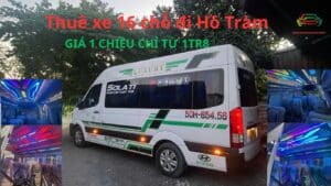 Thuê xe 16 chỗ đi Hồ Tràm