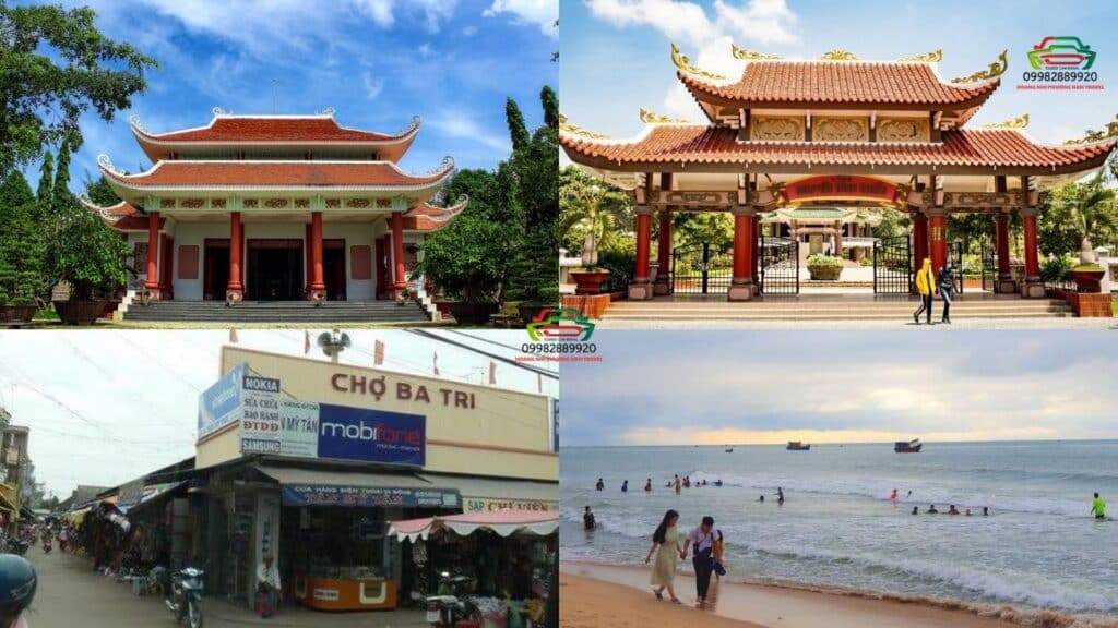 Thuê xe đi Ba Tri Bến Tre