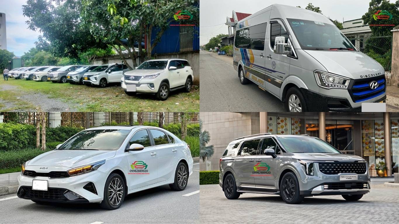 Thuê xe 4 7 16 chỗ có tài xế