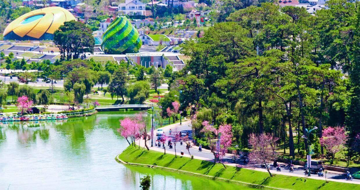 phong cảnh đà lạt