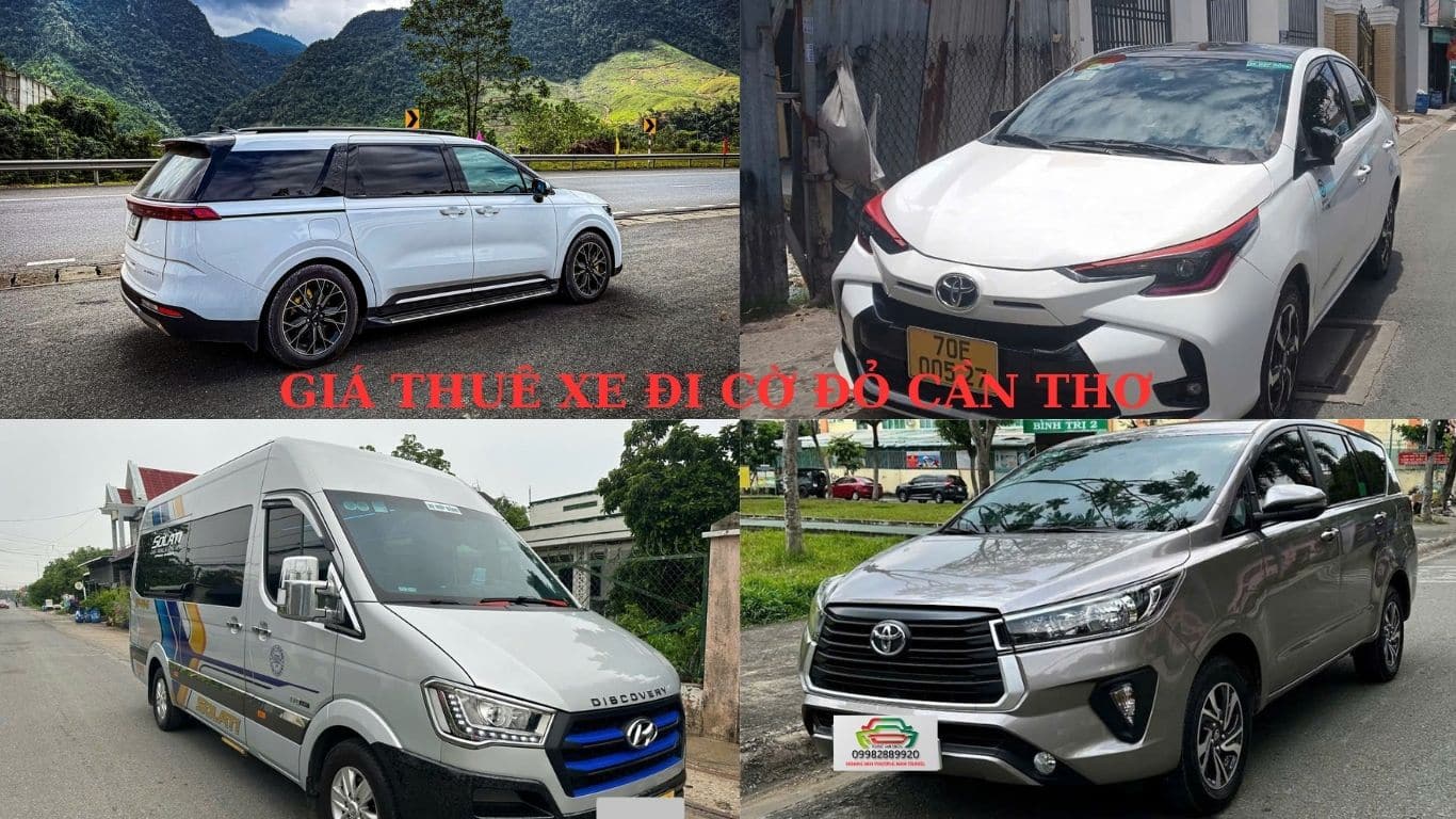 GIÁ THUÊ XE ĐI CỜ ĐỎ CẦN THƠ