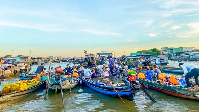 chợ nổi Cái Răng