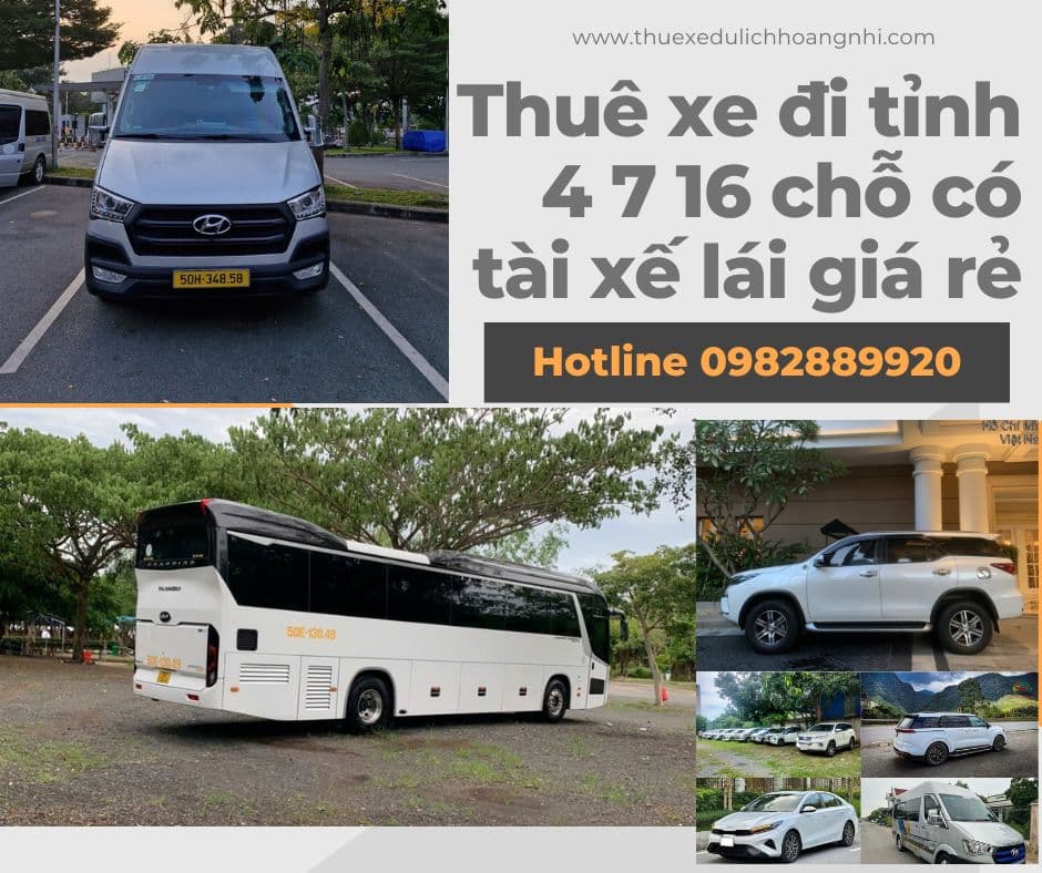 Thuê xe đi tỉnh giá rẻ