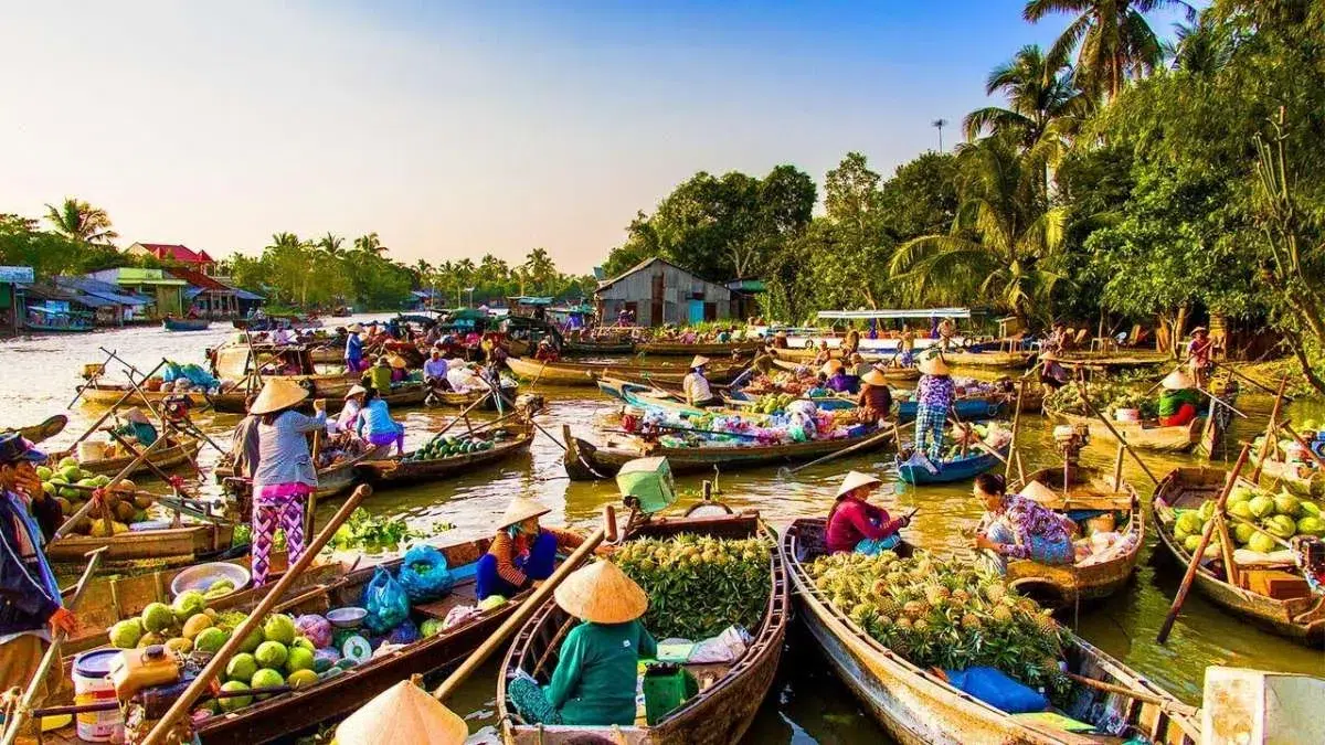 Chợ Nổi Cà Mau