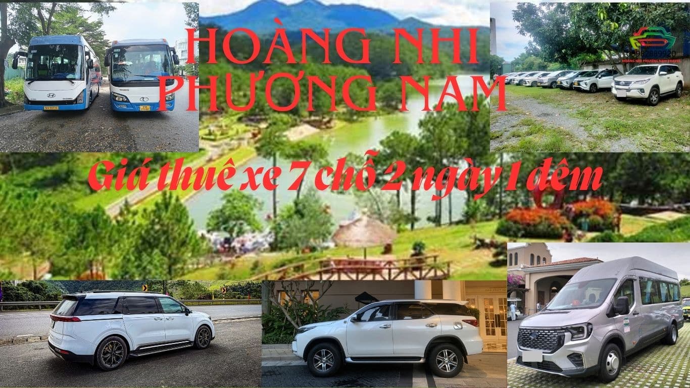 Giá thuê xe 7 chỗ 2 ngày 1 đêm