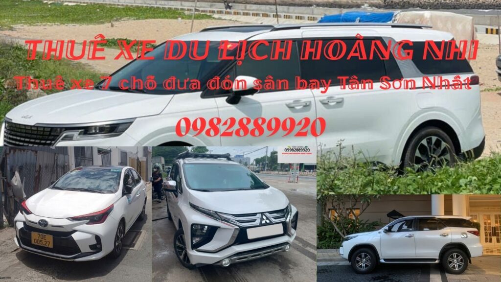 Thuê xe 7 chỗ đưa đón sân bay Tân Sơn Nhất