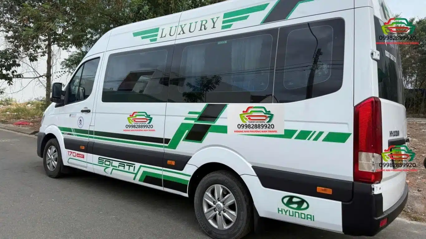 Thuê xe 16 chỗ đi phan thiết 1 chiều Solati Hoàng Nhi
