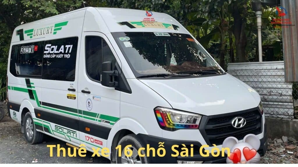 Thuê xe 16 chỗ Sài Gòn