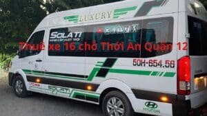 Thuê xe 16 chỗ Thới An Quận 12