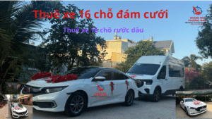 Thuê xe 16 chỗ đám cưới rước dâu TpHCM