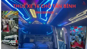 THUÊ XE 16 CHỖ TÂN BÌNH
